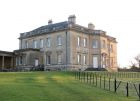 miniatura Bath Spa University - The north-west and north-east sides of Newton Park country house, facing toward the lake